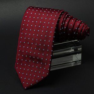 Brooks Brothers 346 Pure Silk Red Foulard Necktie